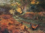 Archibald Thorburn Canvas Paintings - The Bridle Path
